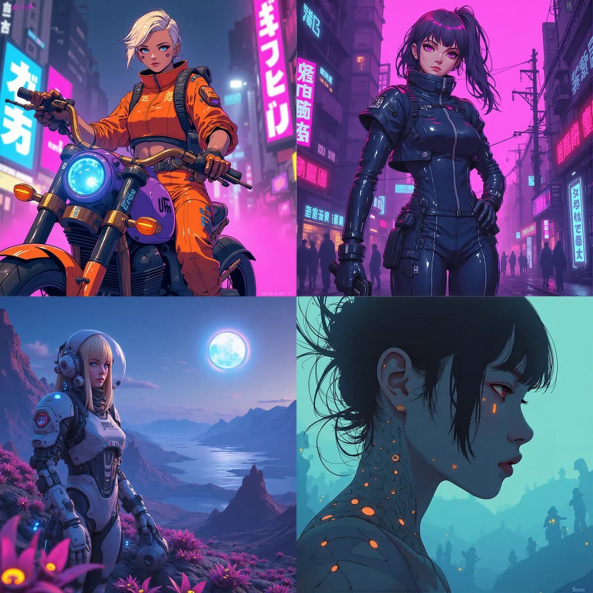 AI-upscaled anime artwork — enhanced to 4K detail