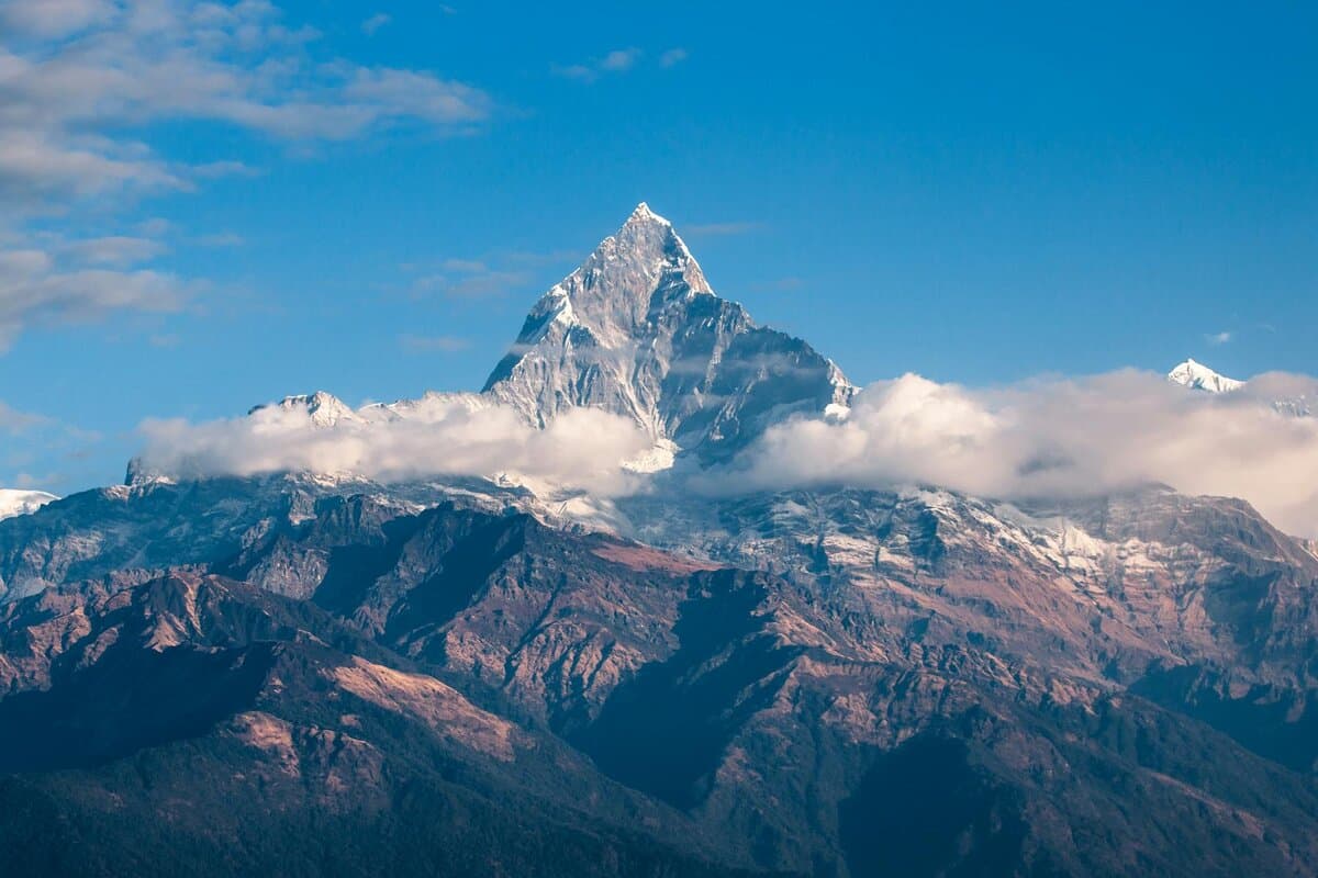 Mountain landscape — AI upscaled to 4K detail